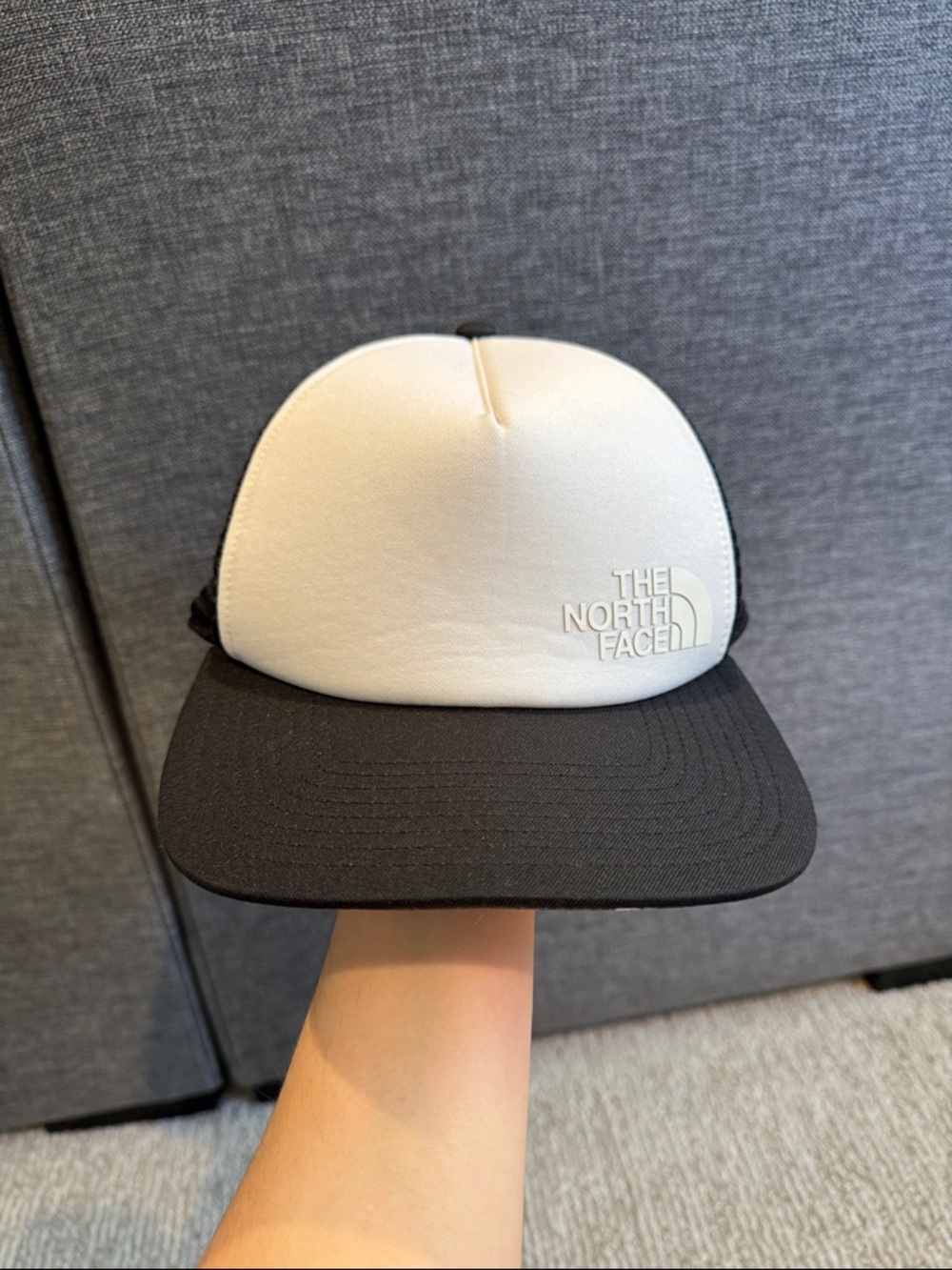 The North Face Trucker Hat Jimmy Chin Brim Black White TNF